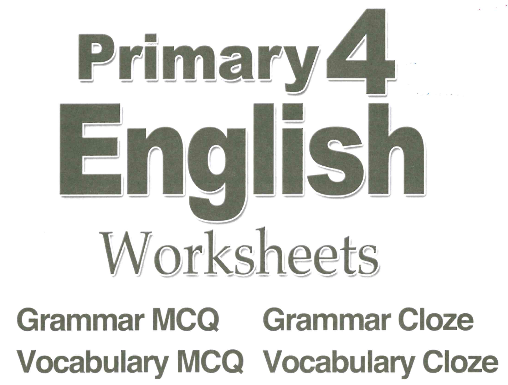 Primary 4 English Assessment Book